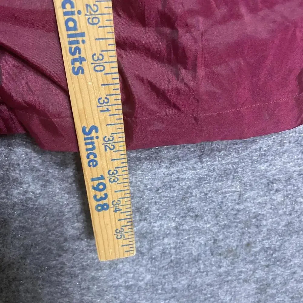 Aspen Long Coat Women’s Size 10R Burgundy business Winter
